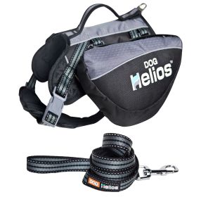 Helios Freestyle Convertible Backpack, Harness & Leash (Size: Medium - (BP2BKMD))