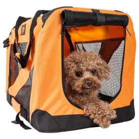 Folding 360 Vista View House Dog  Zippered  Crate (Size: X-Large)