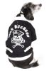 Varsity-Buckled Collared Dog Coat