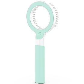 'WAGNIFY' 360 Degree & Multi-Directional Grooming Rake Comb (Color: Green)