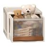 16.5L Stackable Bin Drawer Two Ways Opening Storage Box