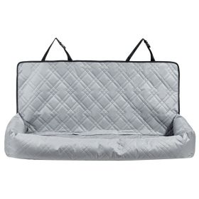 Dog Mats Car Seat Pet Car Seat for Medium Large Dog (Color: gray, Max Load Capacity: Under 100 lbs)