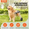 VEVOR 2 Wheels Dog Wheelchair for Back Legs, Lightweight & Adjustable
