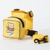 No Pull Vest Harness With Backpack; Cute Dog Leash