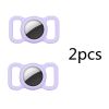 2pcs Pet Silicone Protective Case Dog Cat Collar Loop For Apple Airtags Cover For Air Tags Locator Tracker Anti-lost Device New