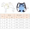 Denim Backpack Outdoor Travel Carrier Bag for Small Dogs