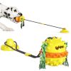 Chewing Toys Dog Food Leaking Bite Resistant Ball W/ Suction Cup