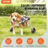 VEVOR 2 Wheels Dog Wheelchair for Back Legs, Lightweight & Adjustable