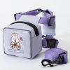 No Pull Vest Harness With Backpack; Cute Dog Leash