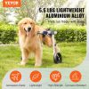 VEVOR 2 Wheels Dog Wheelchair for Back Legs, Lightweight & Adjustable