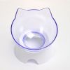 Cat Ear Shape Feeding Bowl Neck Protection Bowl
