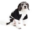 Varsity-Buckled Collared Dog Coat
