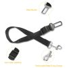 2Pcs Dog Seat Belt Leash Adjustable Safety Leads