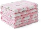 1 Pack 2 Dog Blankets Super Soft Fluffy Premium Flannel Throw
