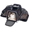 Outdoor dog portable handbag; 4 Sides Expandable
