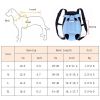 Denim Backpack Outdoor Travel Carrier Bag for Small Dogs