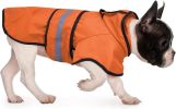 Reflective Dog Raincoat Hooded Slicker Poncho
