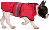Reflective Dog Raincoat Hooded Slicker Poncho